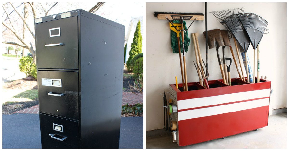 See How An Old Filing Cabinet Can Easily Be Repurposed ...